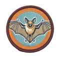 Cute 2.5-inch self-adhesive bat patch for kids' costumes and crafts