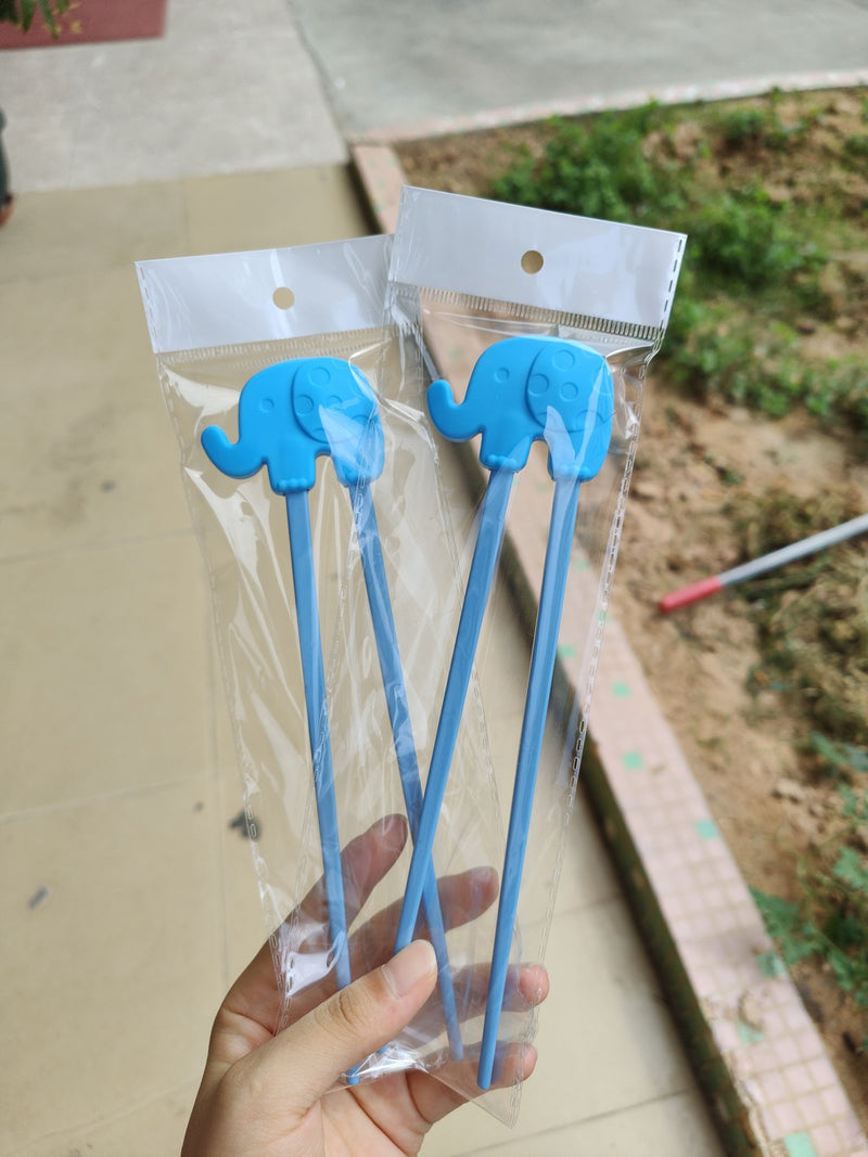 Blue Elephant Training Chopsticks