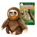 12” Plush + Conservationist Reader Book: Sloth (Ages 9–12)