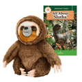 12” Plush + Zookeeper Reader Book: Sloth (Ages 3–5)