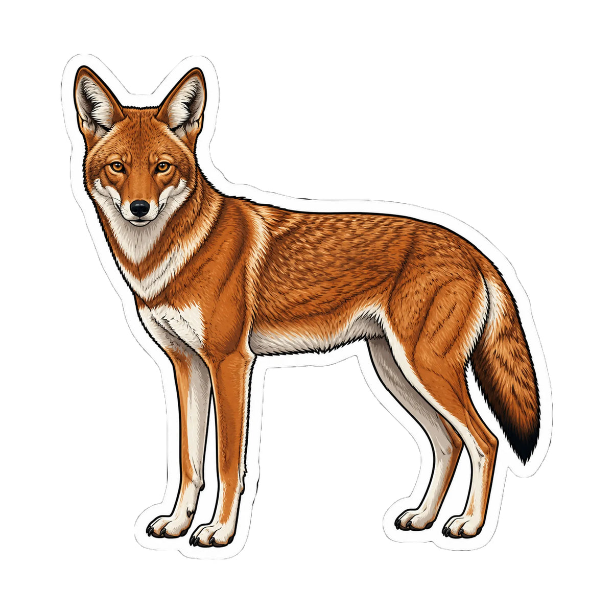 Decal Sticker: Wolf