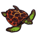 Colorful turtle illustration on a white background