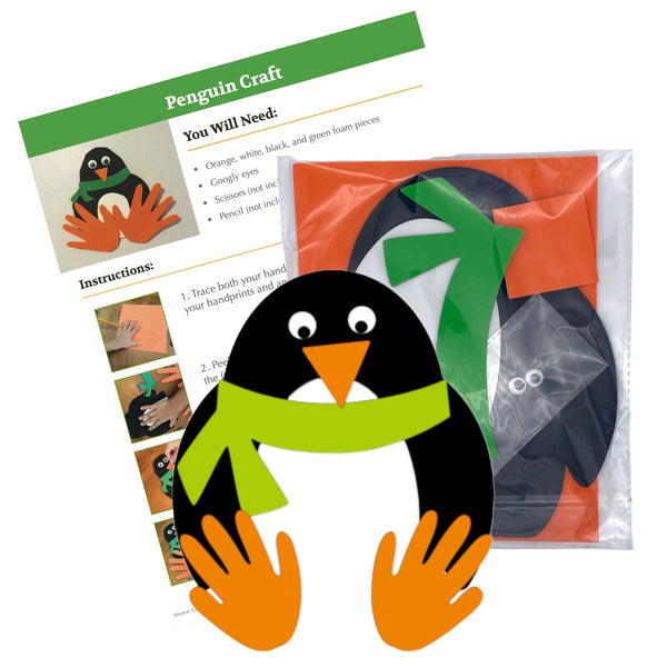 Craft Kit: Foam Penguin Craft Kit Zookeeper