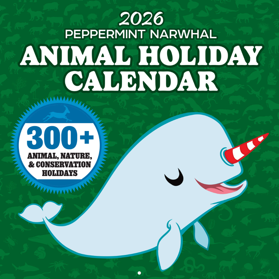 2026 Animal Holiday Calendar cover