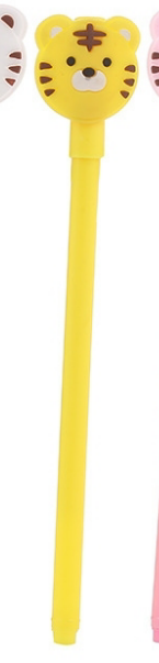 Tiger pen on white background