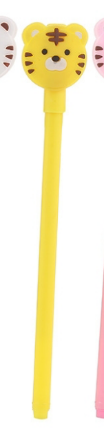 Tiger pen on white background