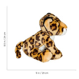 12 Inch Stuffed Leopard Dimensions