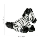 12 Inch Stuffed Zebra Dimensions