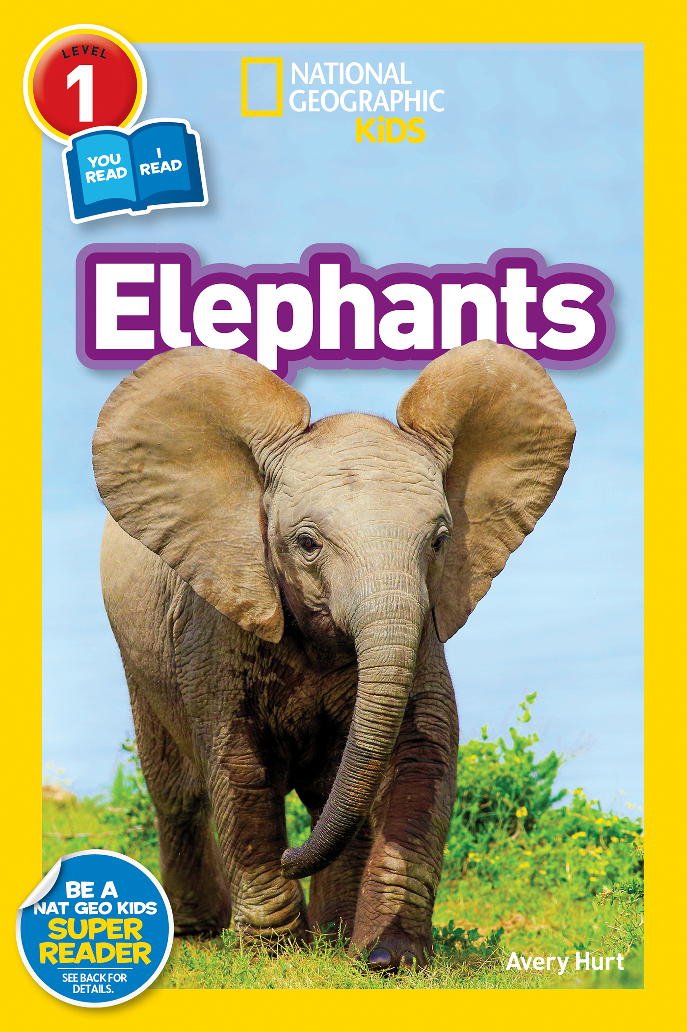 National Geographic Kids Readers: Elephants (Level 1 Co-Reader) Animal Book
