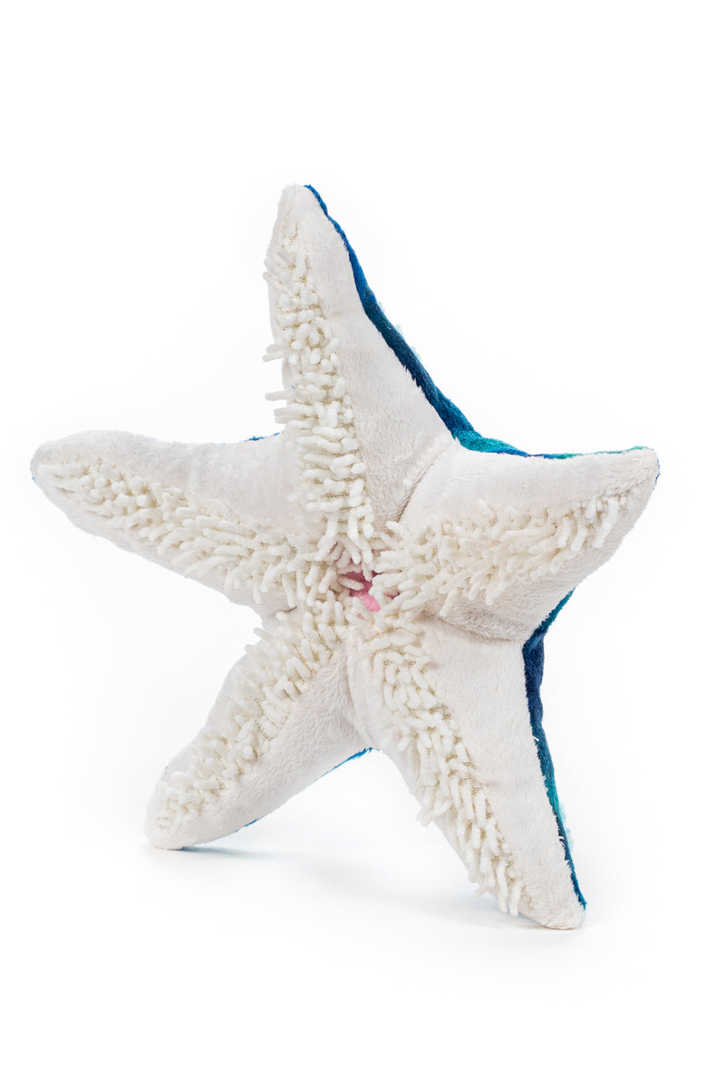 9 Inch Blue Stuffed Starfish Seastar Floppy Plush Animal Sea Life Ocean Collection