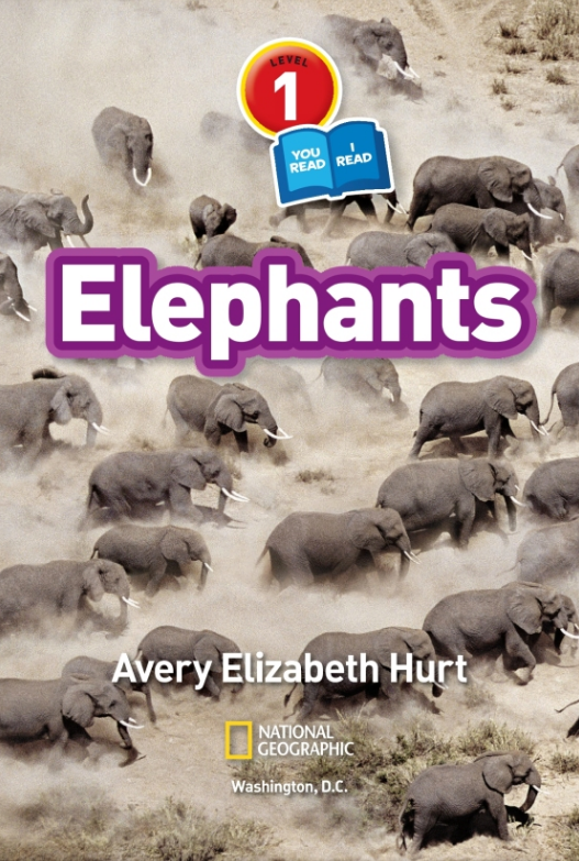 National Geographic Kids Readers: Elephants (Level 1 Co-Reader) Animal Book