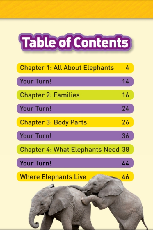 National Geographic Kids Readers: Elephants (Level 1 Co-Reader) Animal Book