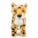 Standing 12 Inch Stuffed Cheetah Plush Animal Kingdom Collection