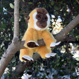 12 Inch Stuffed Gibbon Plush Floppy Animal Kingdom Collection