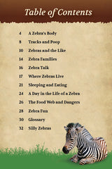 Zebra Stuffed Animal edZOOcation™ Zoologist Box (Ages 6-8)