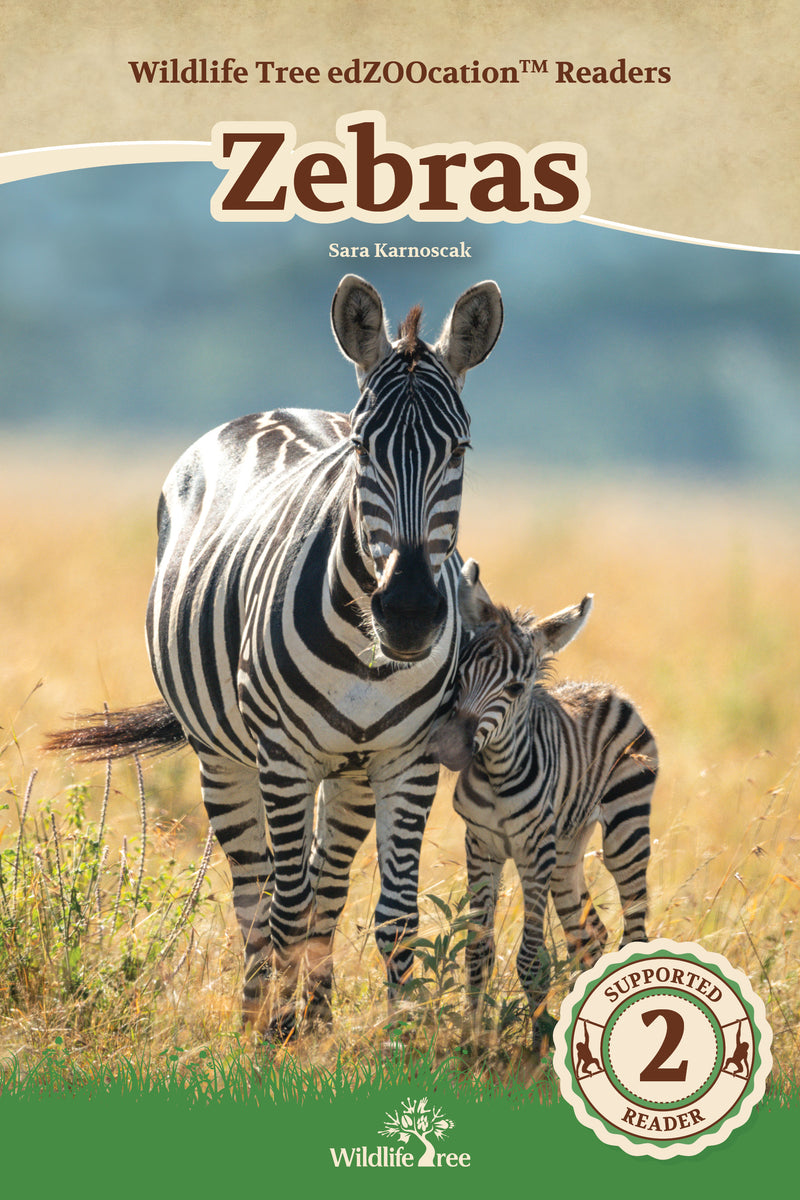 Wildlife Tree edZOOcation™ Readers: Zebras