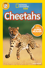 National Geographic Kids Readers: Cheetahs (Level 2) Animal Book
